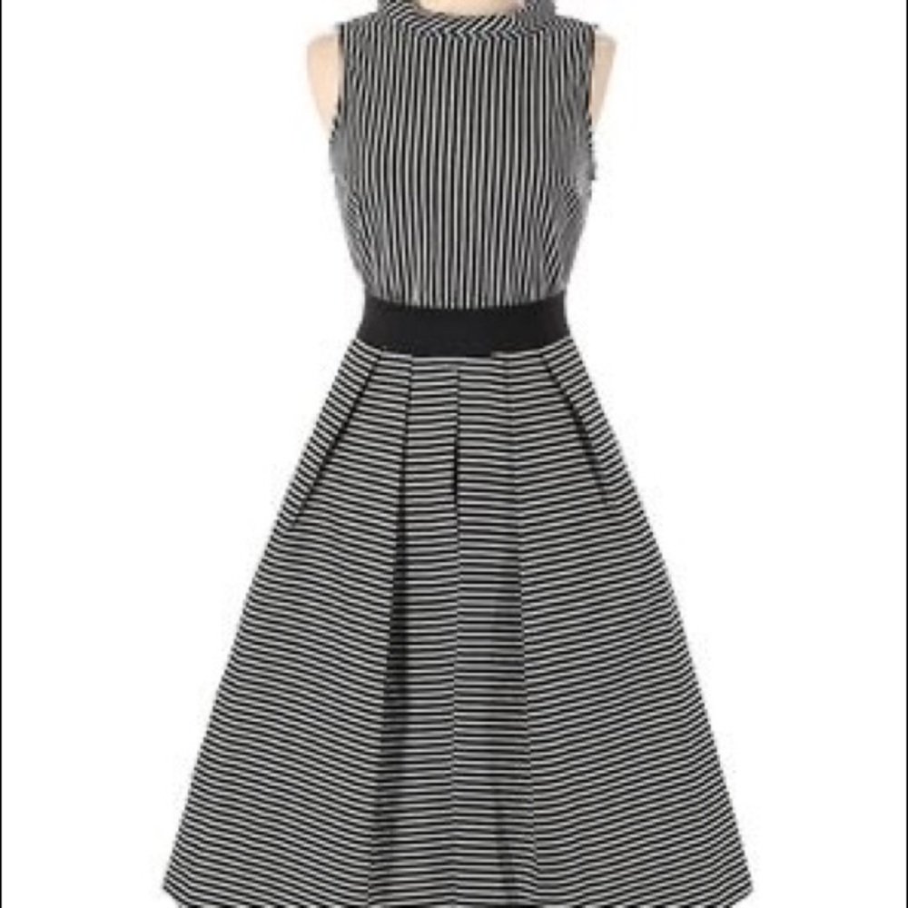 New York and Company Eva Mendez Striped dress